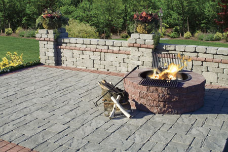 Stone Fire Pit Cost, How Much Does A Patio With Fire Pit Cost